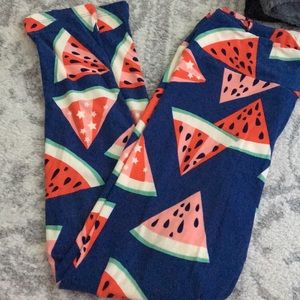 Lularoe watermelon leggings